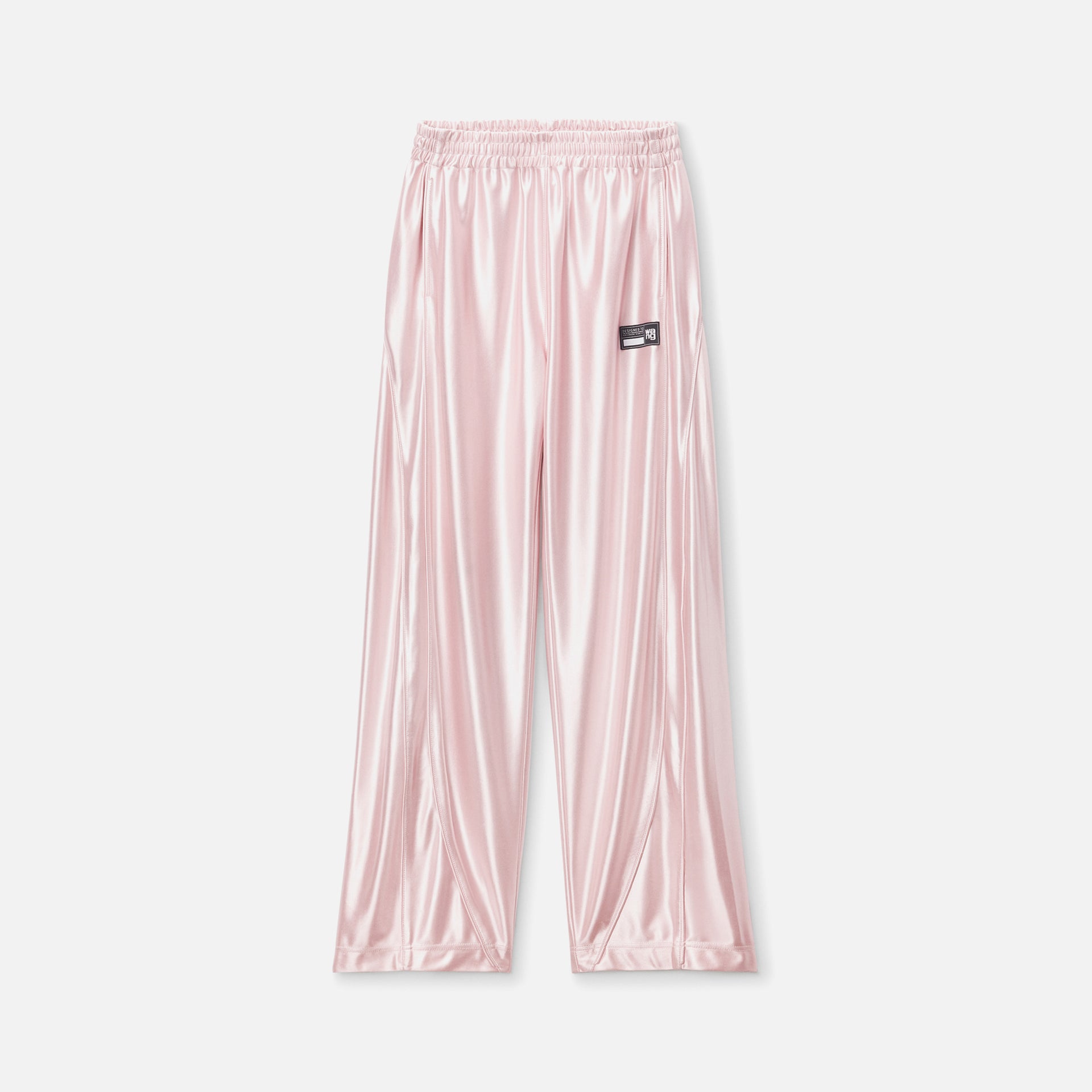 T by Alexander Wang Trackpant with Piping - Pink