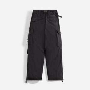 and wander Oversized Cargo Pants - Black