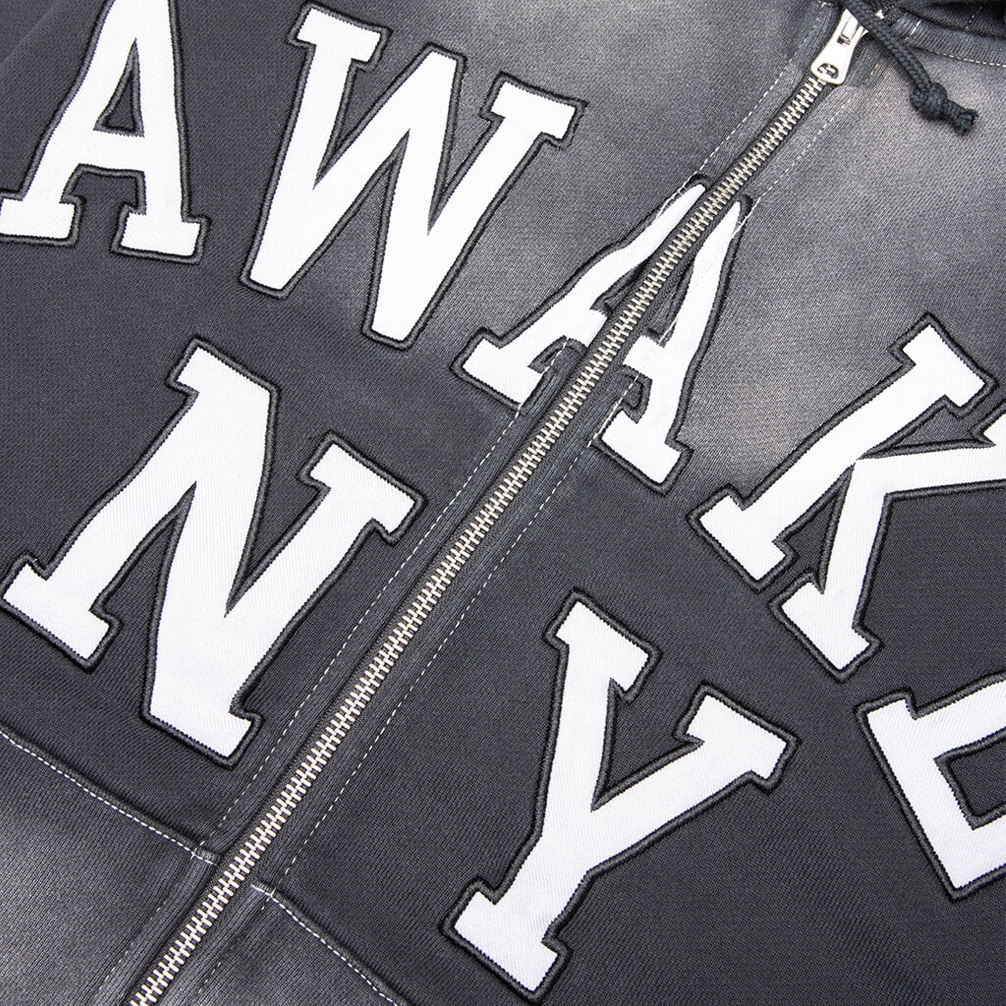 Awake NY Collegiate Arch Zip Hoodie - Black – Kith
