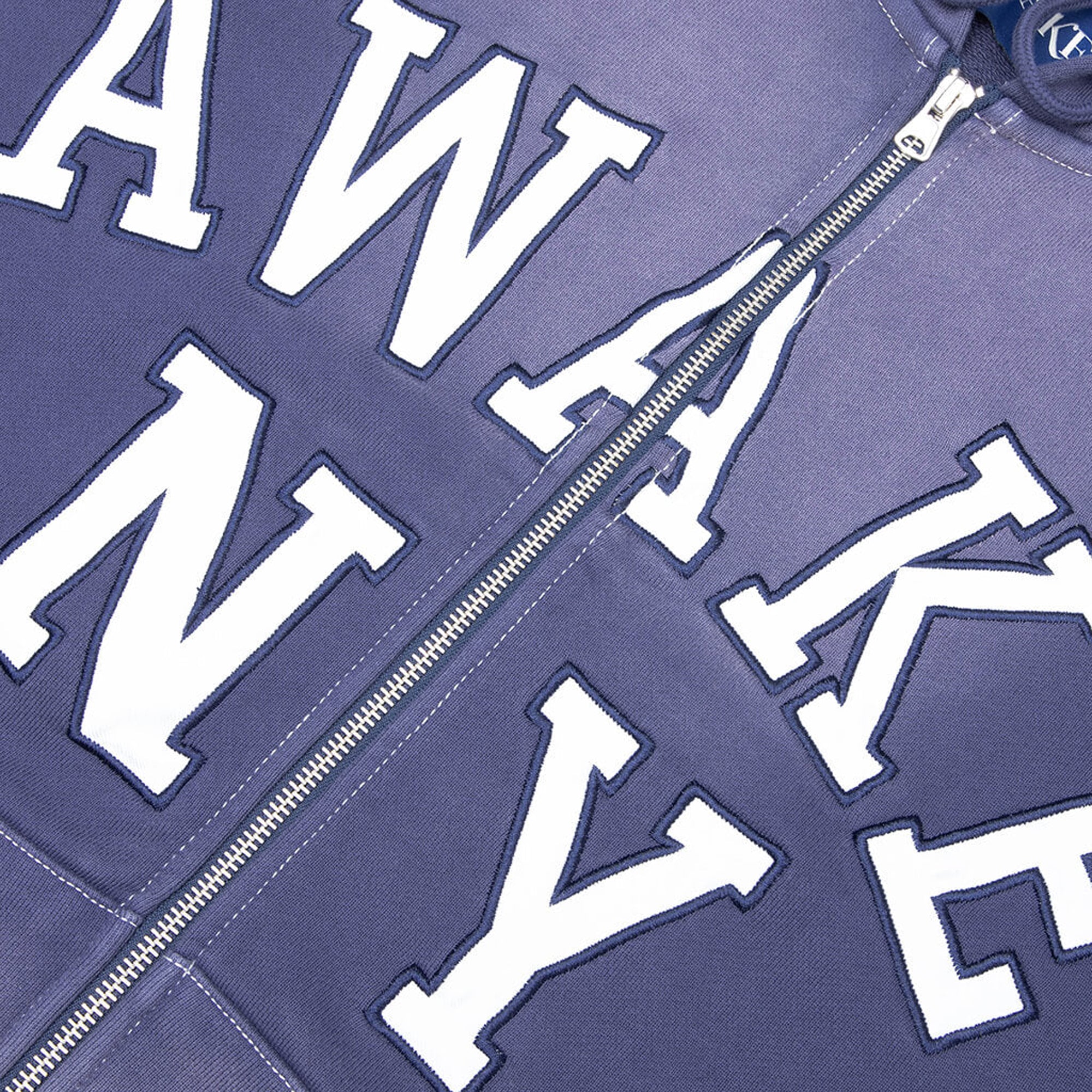 Awake NY Collegiate Arch Zip Hoodie - Navy – Kith