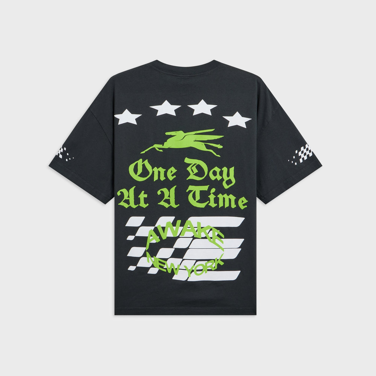 Awake NY One Day At A Time Tee - Black