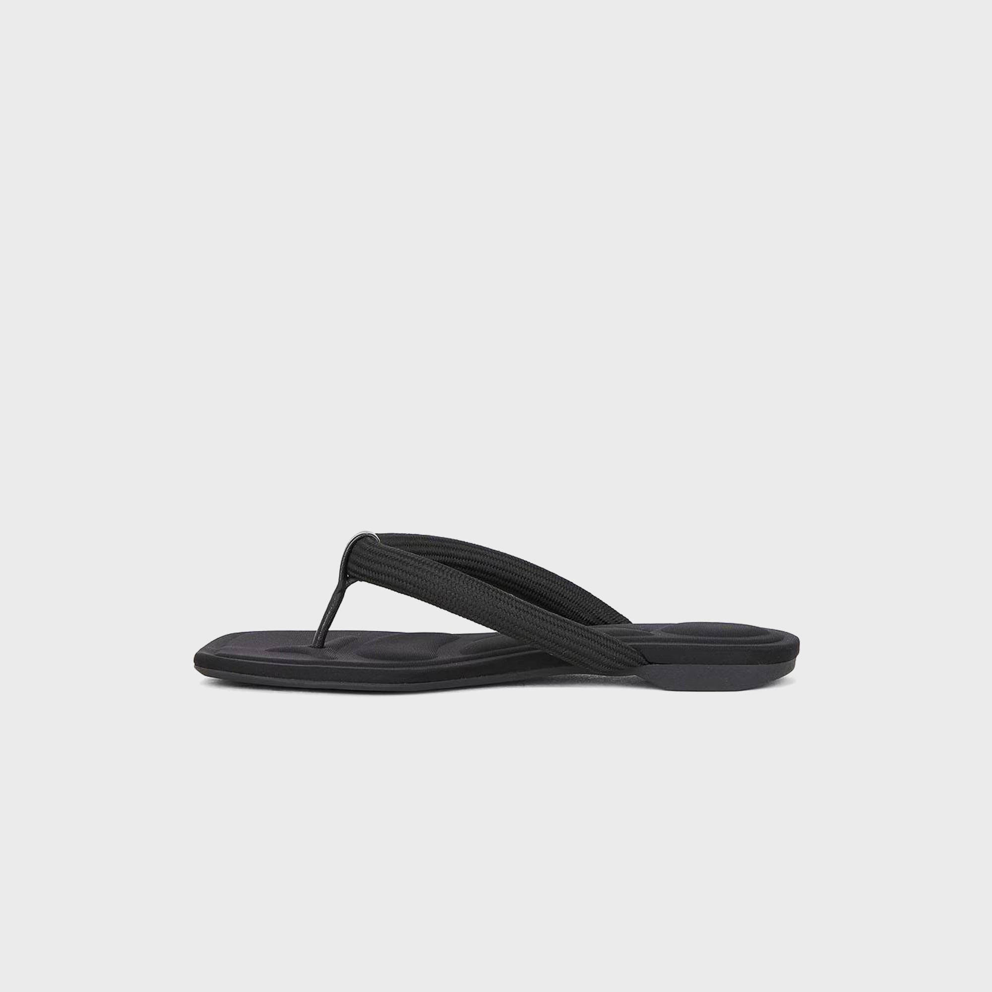 Alexander Wang Jenna Tubular Strap Thong Sandal - Black – Kith