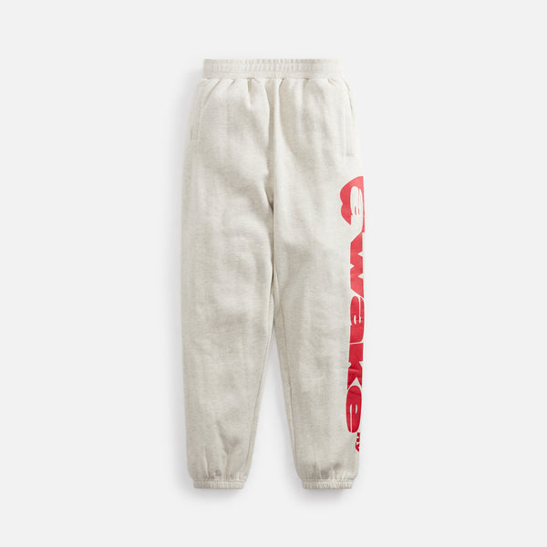 Awake NY Apple Logo Sweatpant - Heather Grey – Kith