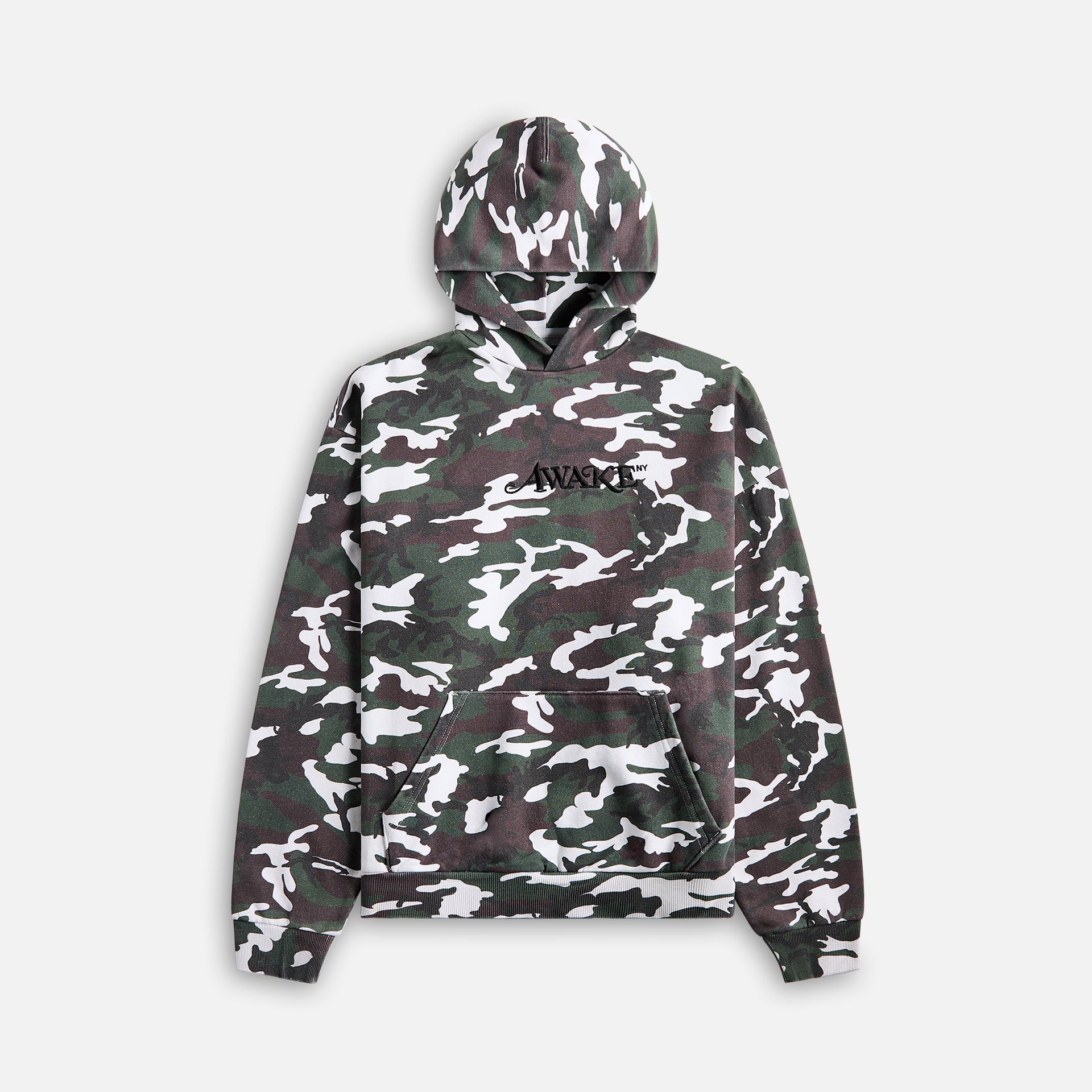 Awake NY Camo Hoodie - Green Camo