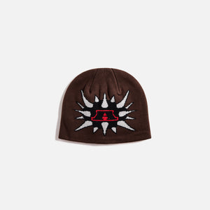 Awake NY A Bomb Skully Beanie - Brown