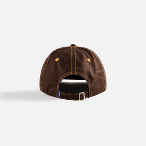 Awake NY Crown Logo 6 Panel Cap - Brown