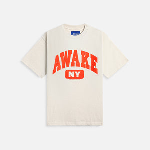 Awake NY Varsity Tee - Charcoal Heather