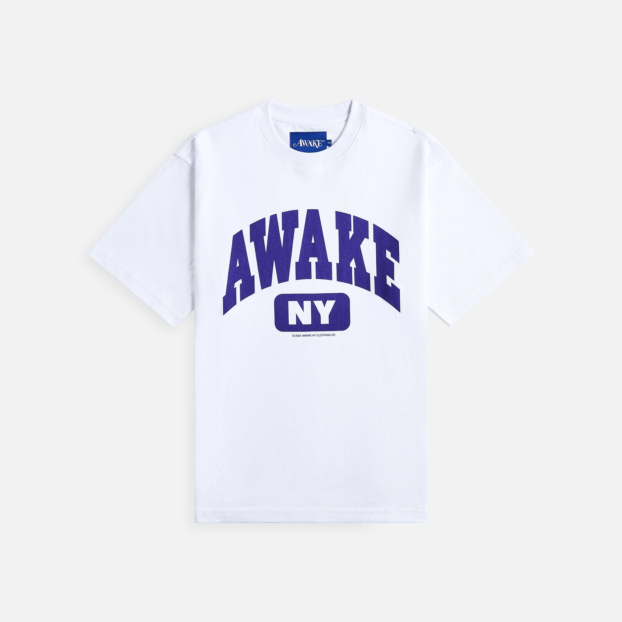 Kith Awake New hot York White Logo Tee Size M