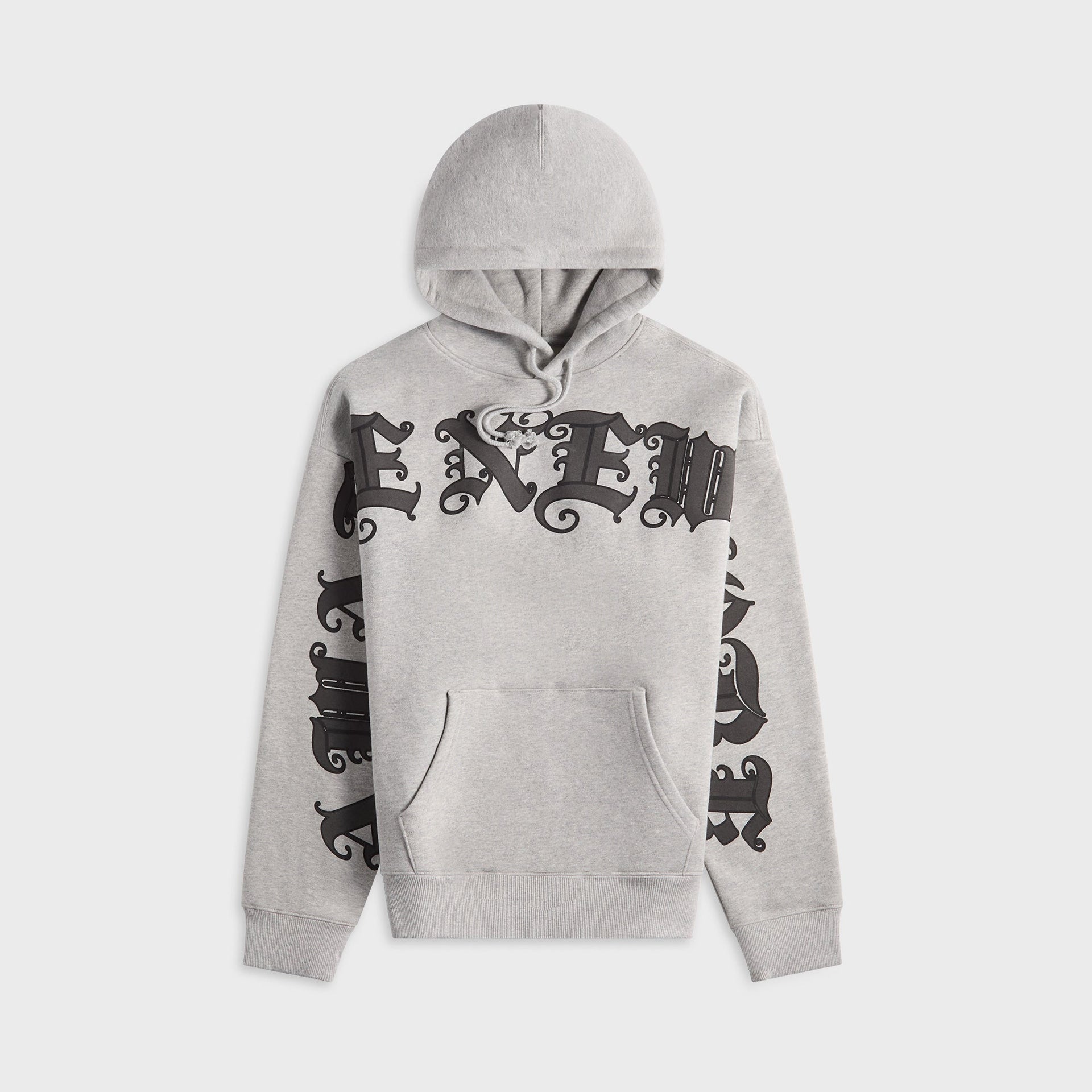 Awake NY Old English Hoodie - Heather Grey