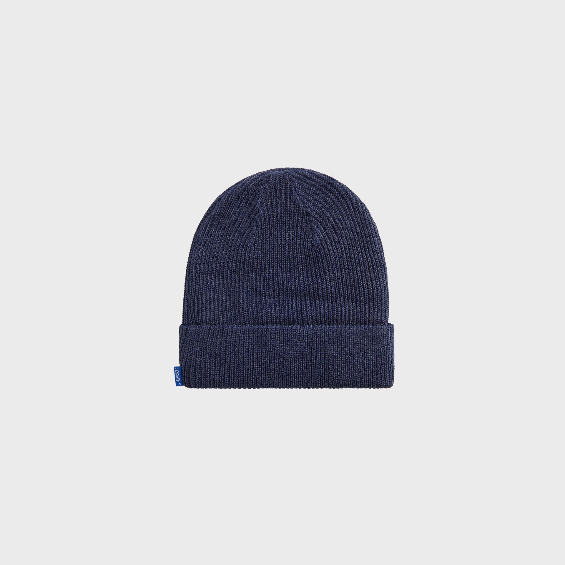 Awake NY Loose Gauge Knit Beanie - Navy