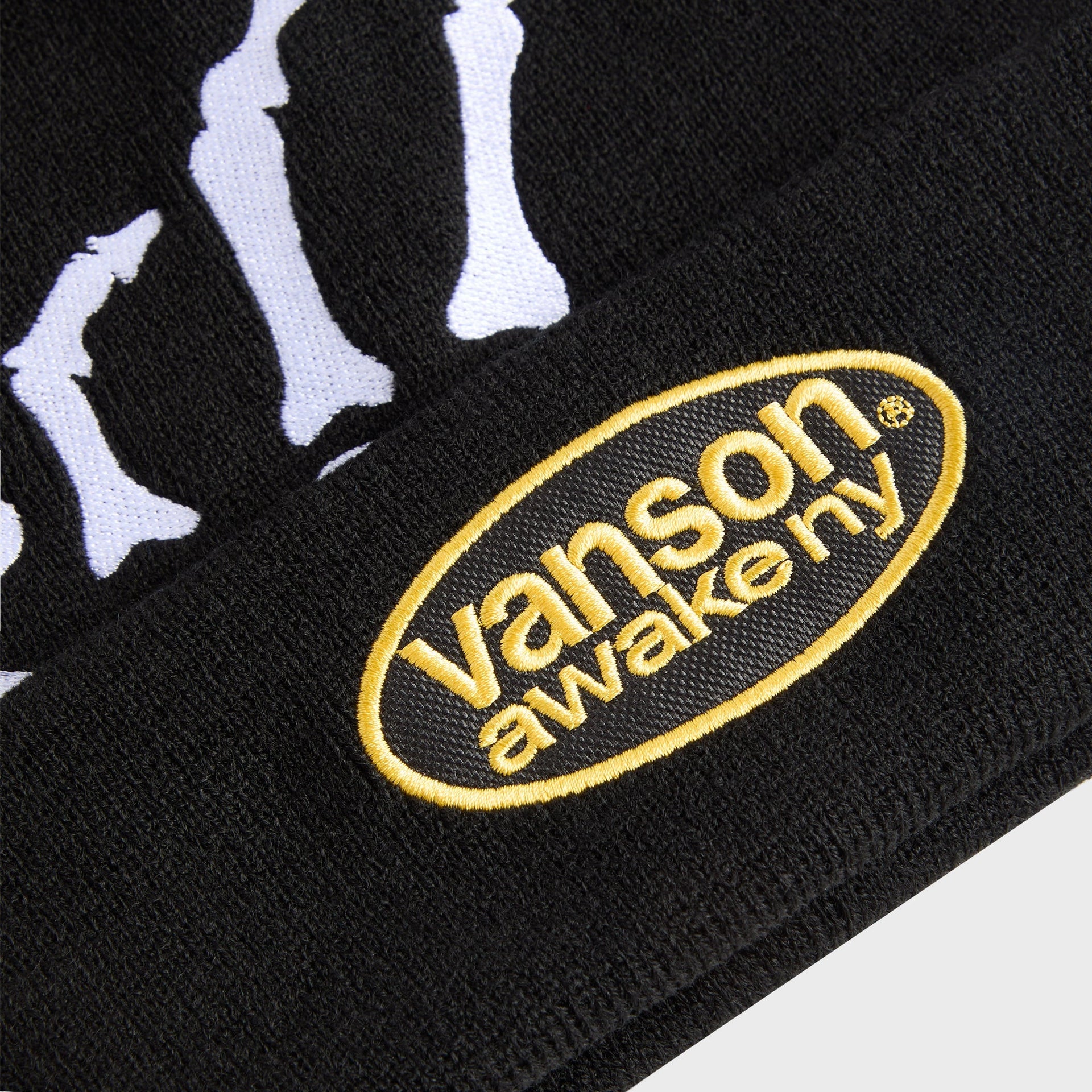Awake NY Vanson Bones Beanie - Black