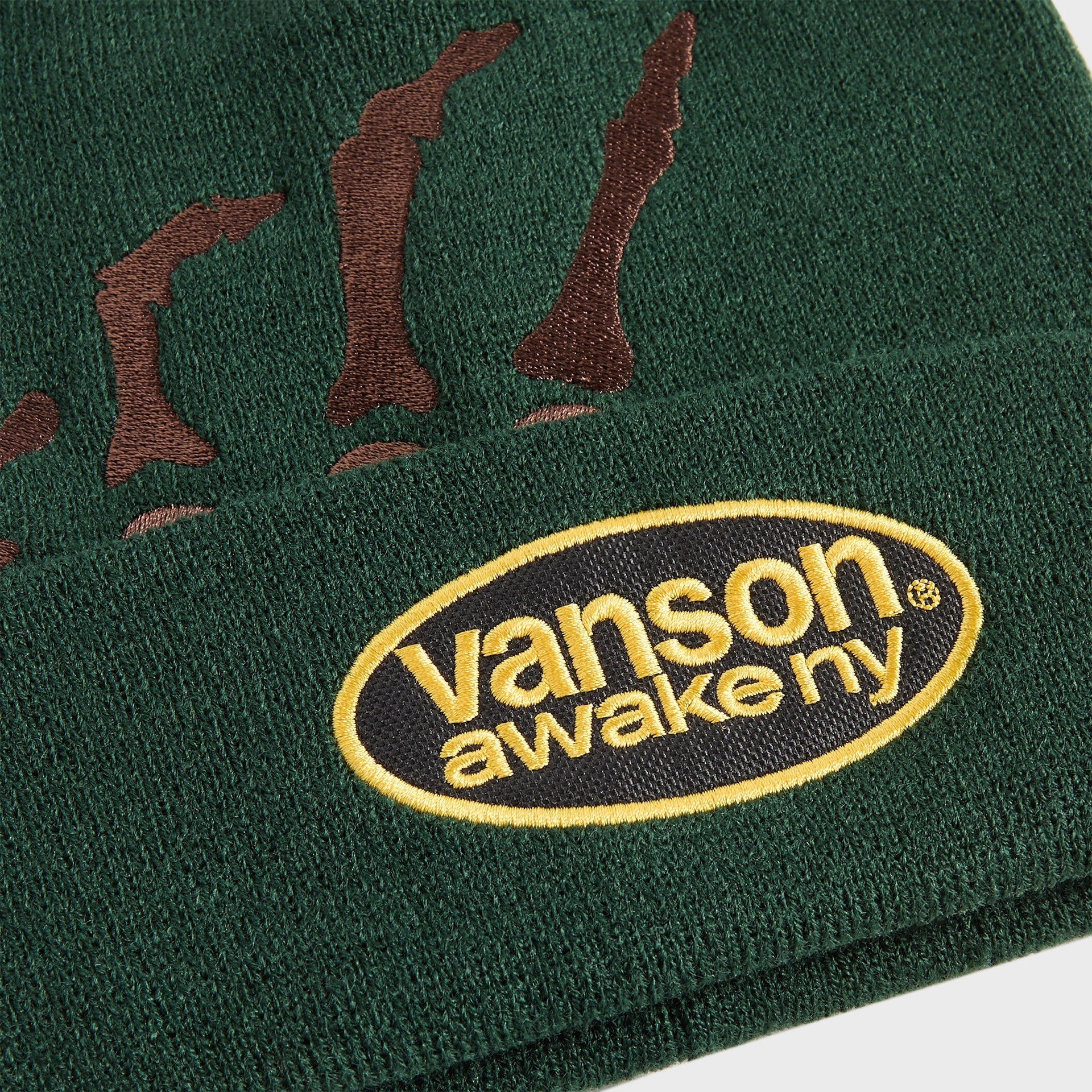 Awake NY Vanson Bones Beanie - Green