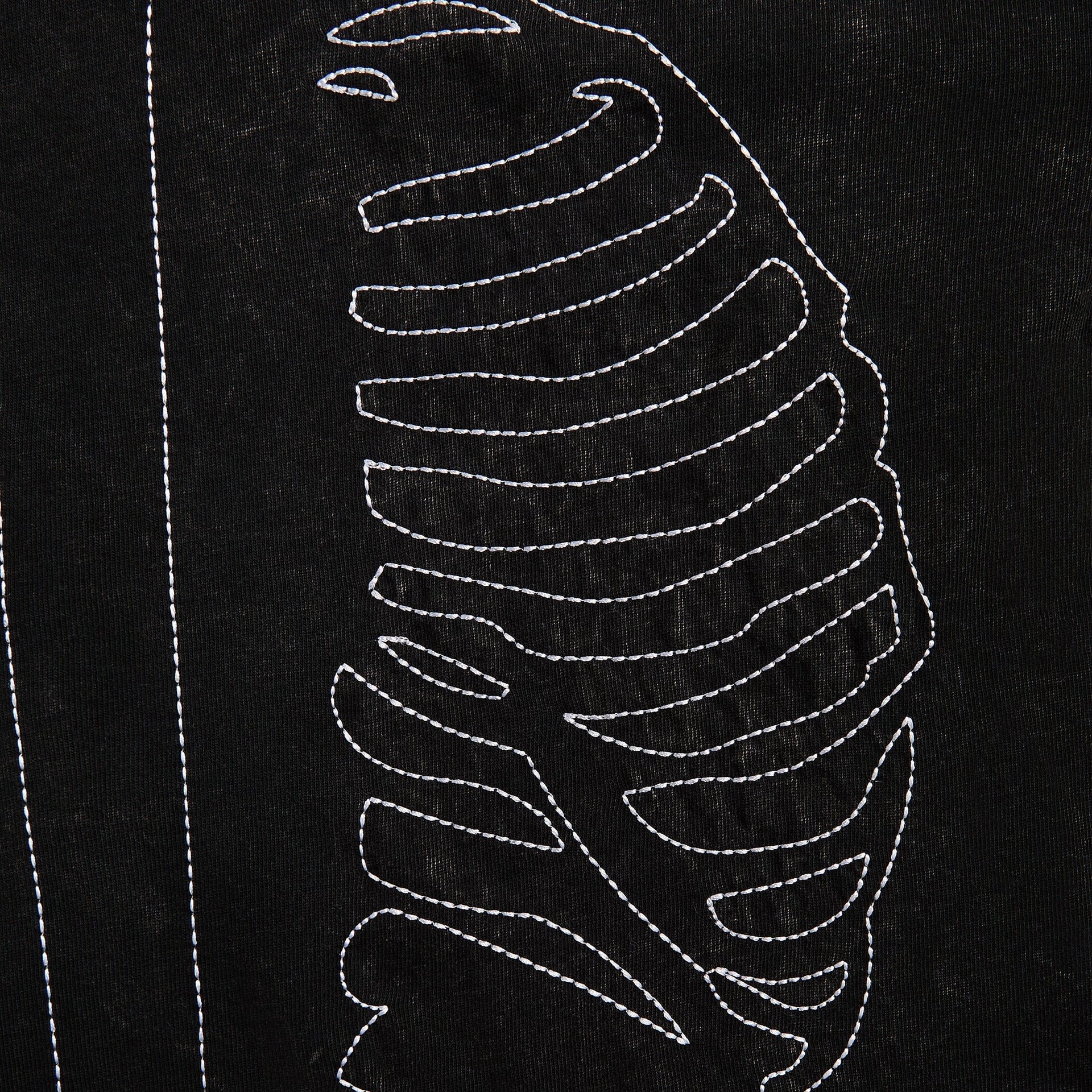 Awake NY Vanson Bones Waffle Tee - Black