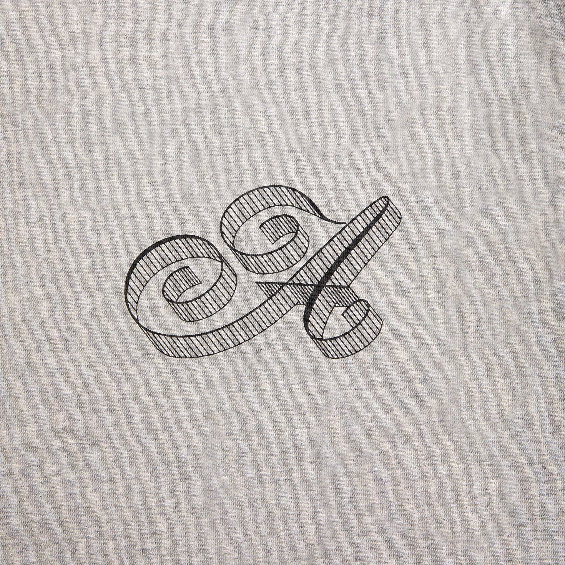 Awake NY Script Tee - Heather Grey