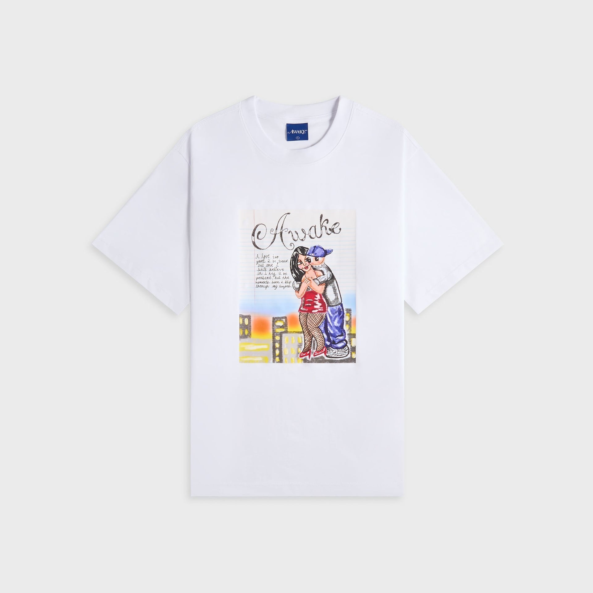 Awake NY Hug Tee - White