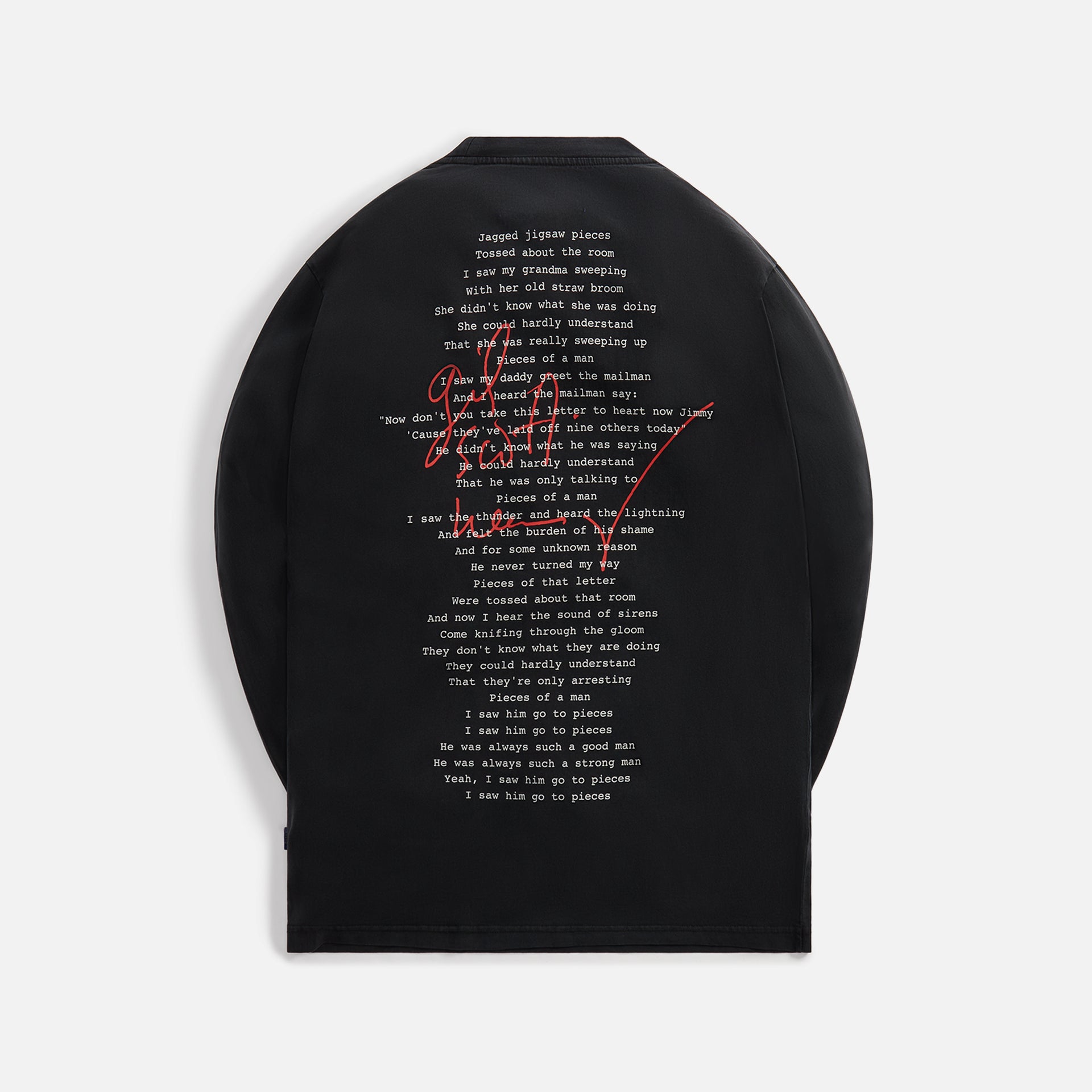Awake NY X Gil Scott Heron Long Sleeve Tee - Charcoal