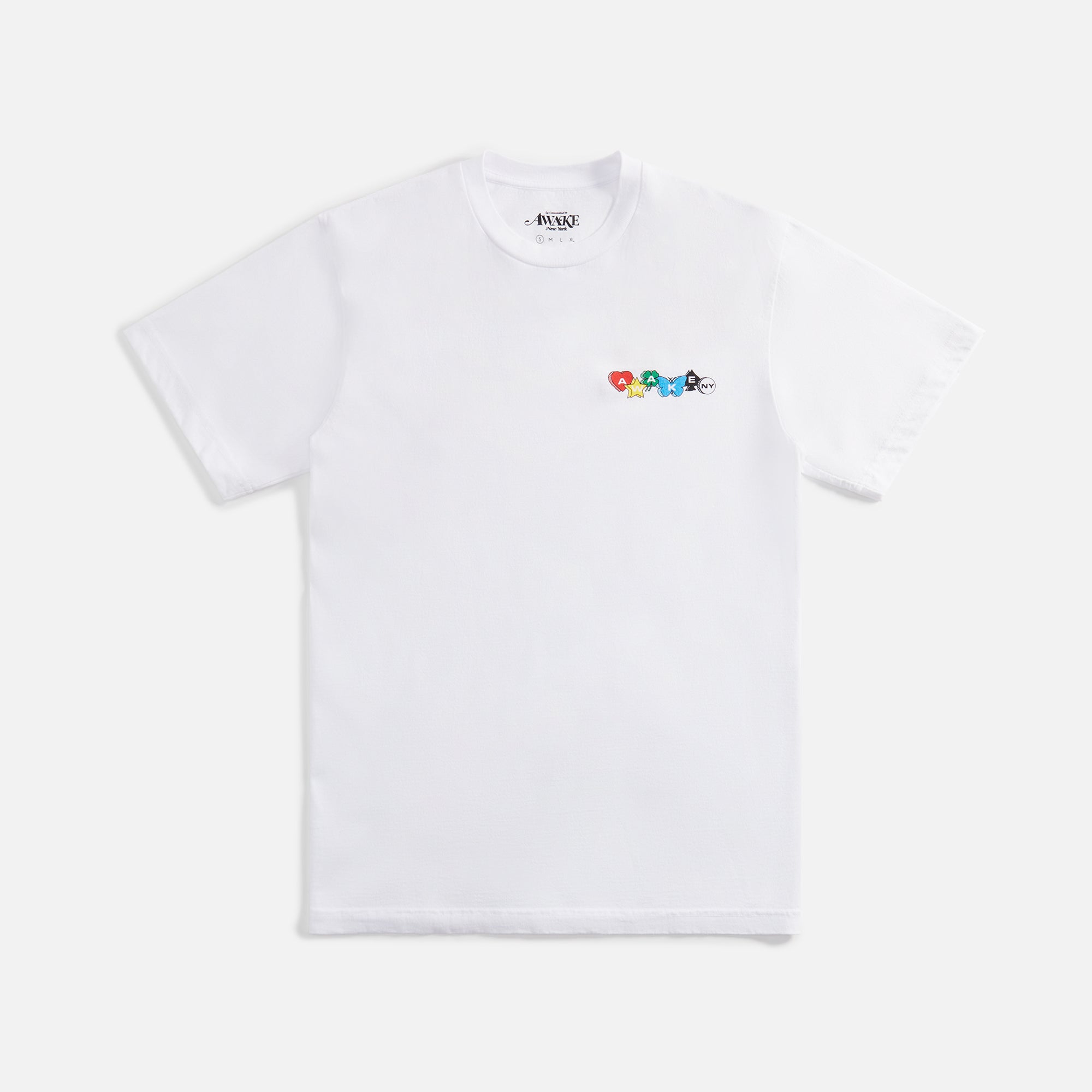 Kith Awake New hot York White Logo Tee Size M