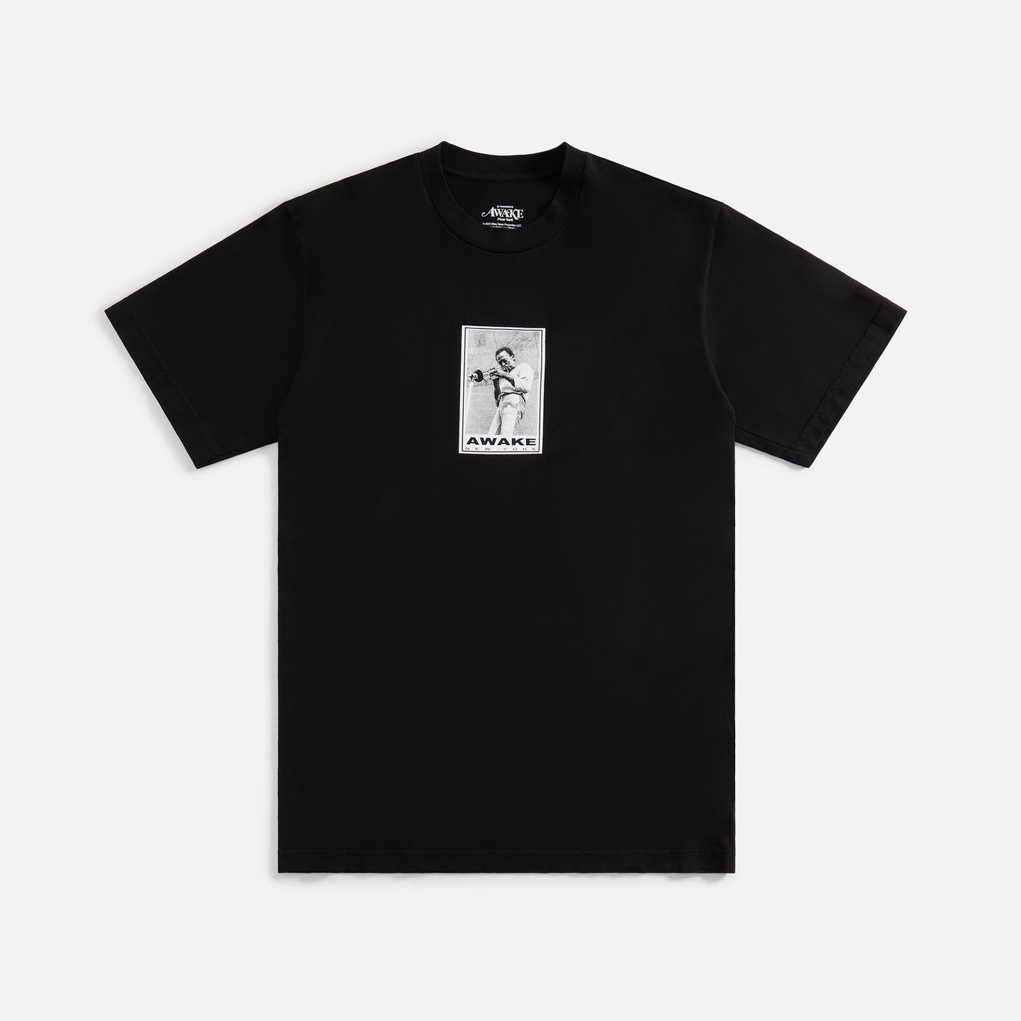 Awake NY Miles Davis Printed Tee - Black – Kith