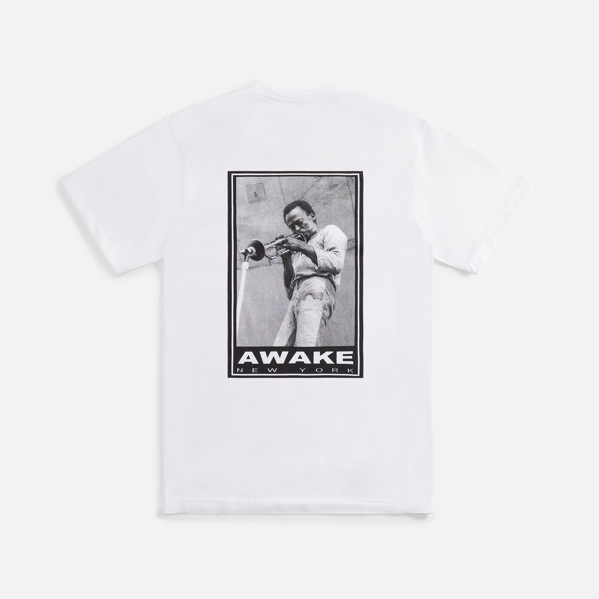 Awake NY Miles Davis Printed Tee - White