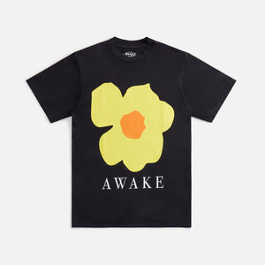 Awake NY Floral Printed Tee - Black