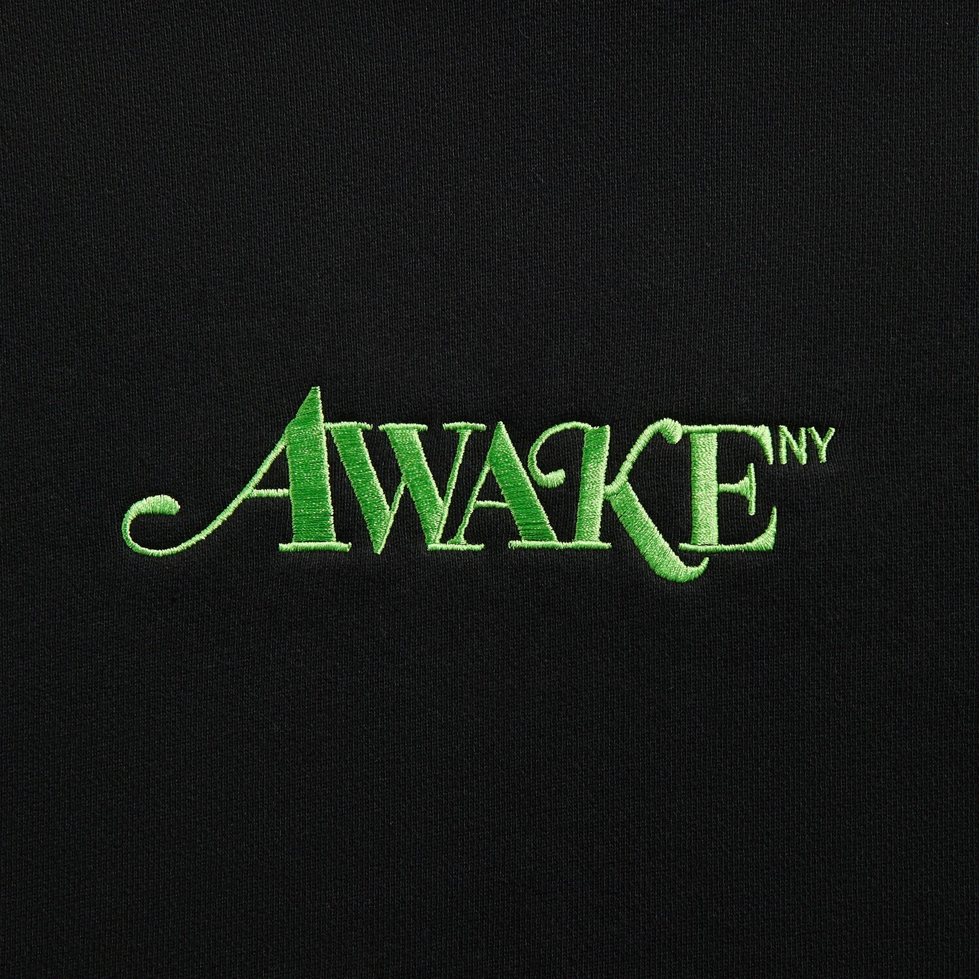 Awake NY Classic Logo Hoodie in Black
