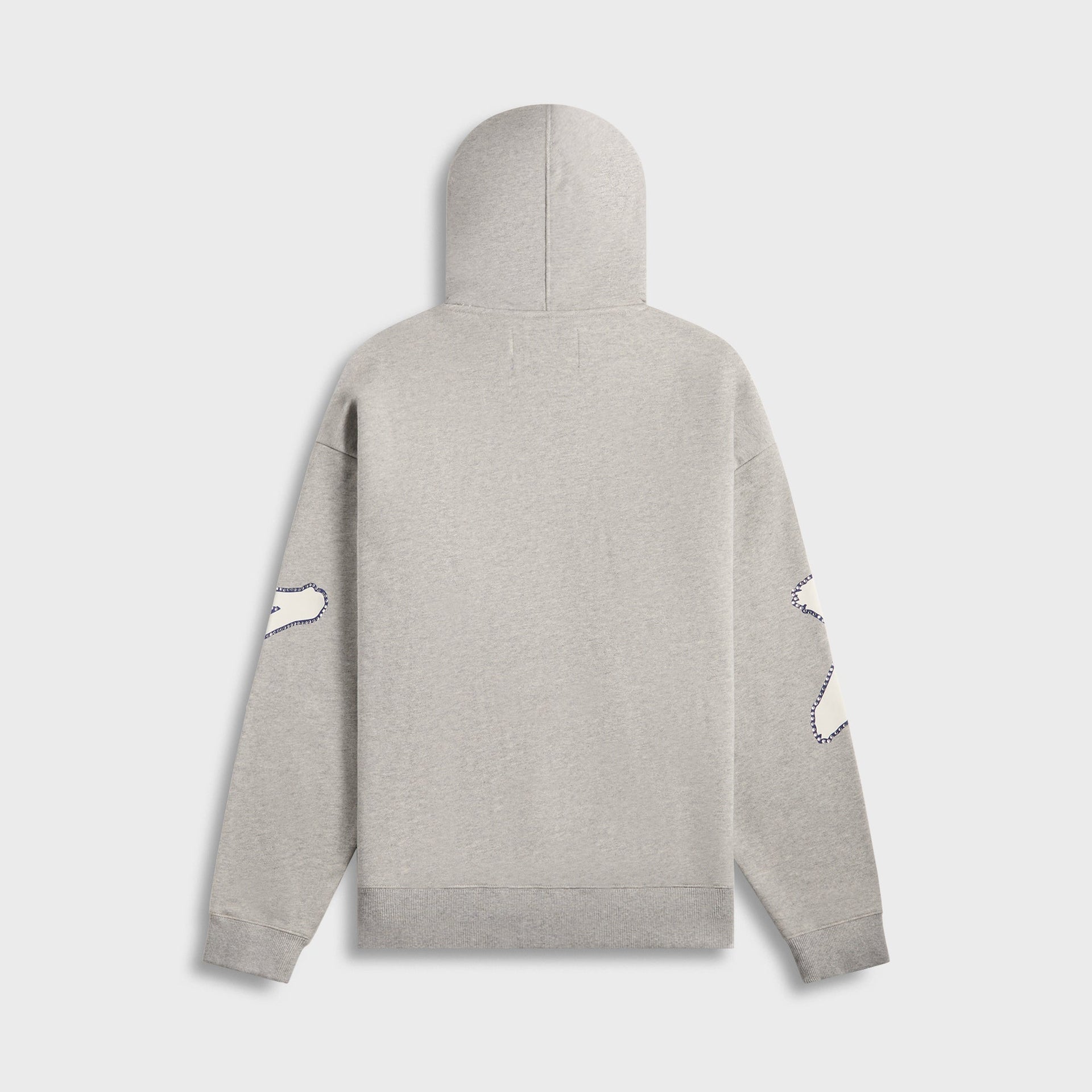 Awake NY Rhinestone Star Hoodie in Heather Grey