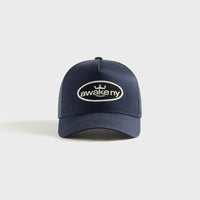 Awake NY King Logo Trucker Cap - Navy