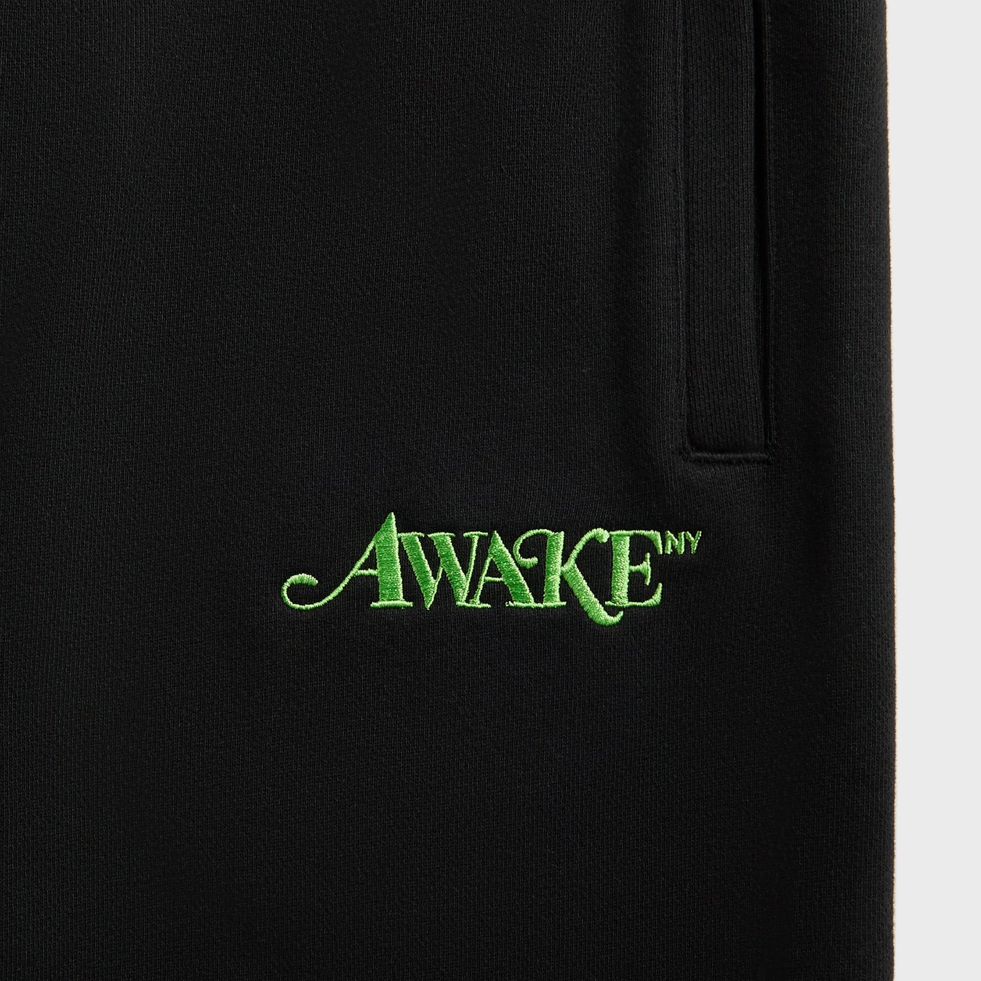 Awake NY Classic Logo Sweatpant in Black
