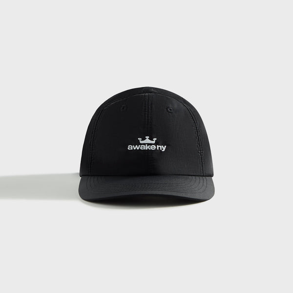 24AW【REST&RECREATION】 LOGO NYLON CAP Awake NY Logo Nylon Cap - Black – Kith