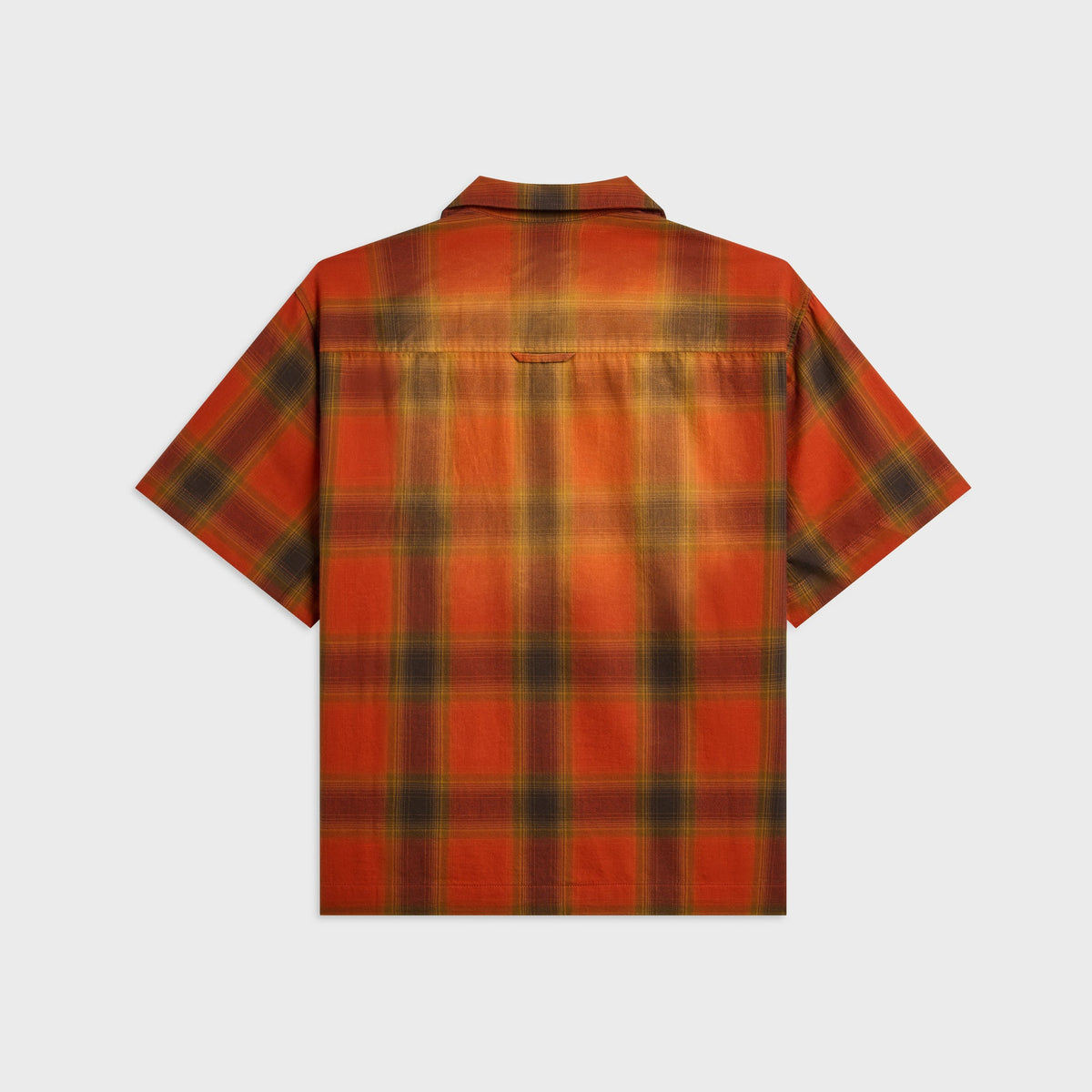 Awake NY Orchard ST Plaid Shirt - Orange