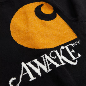Awake NY x Carhartt WIP Cardigan - Black