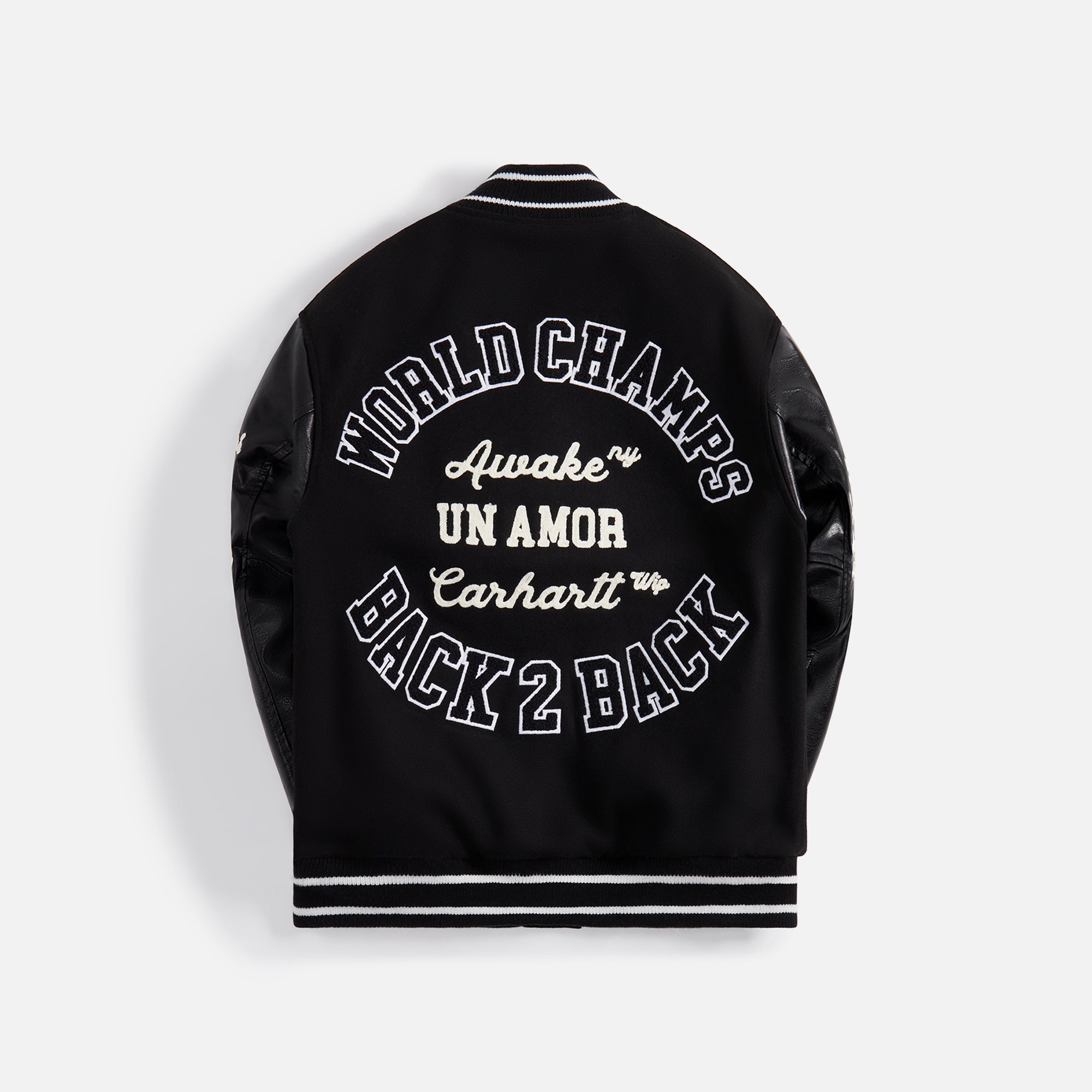 Awake NY x Carhartt WIP Teddy Jacket - Black – Kith