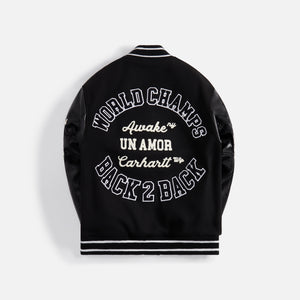 Awake NY x Carhartt WIP Teddy Jacket - Black