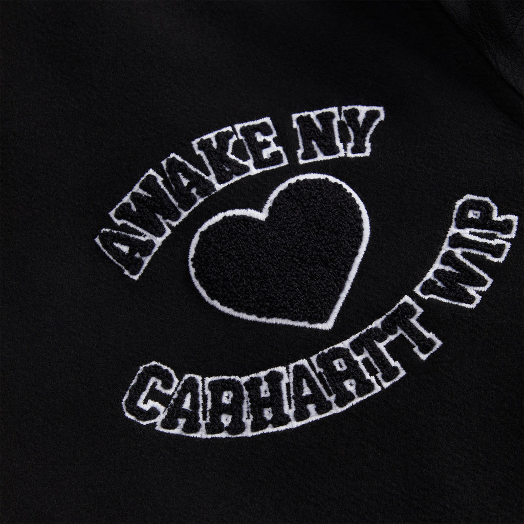 Awake NY x Carhartt WIP Teddy Jacket - Black – Kith