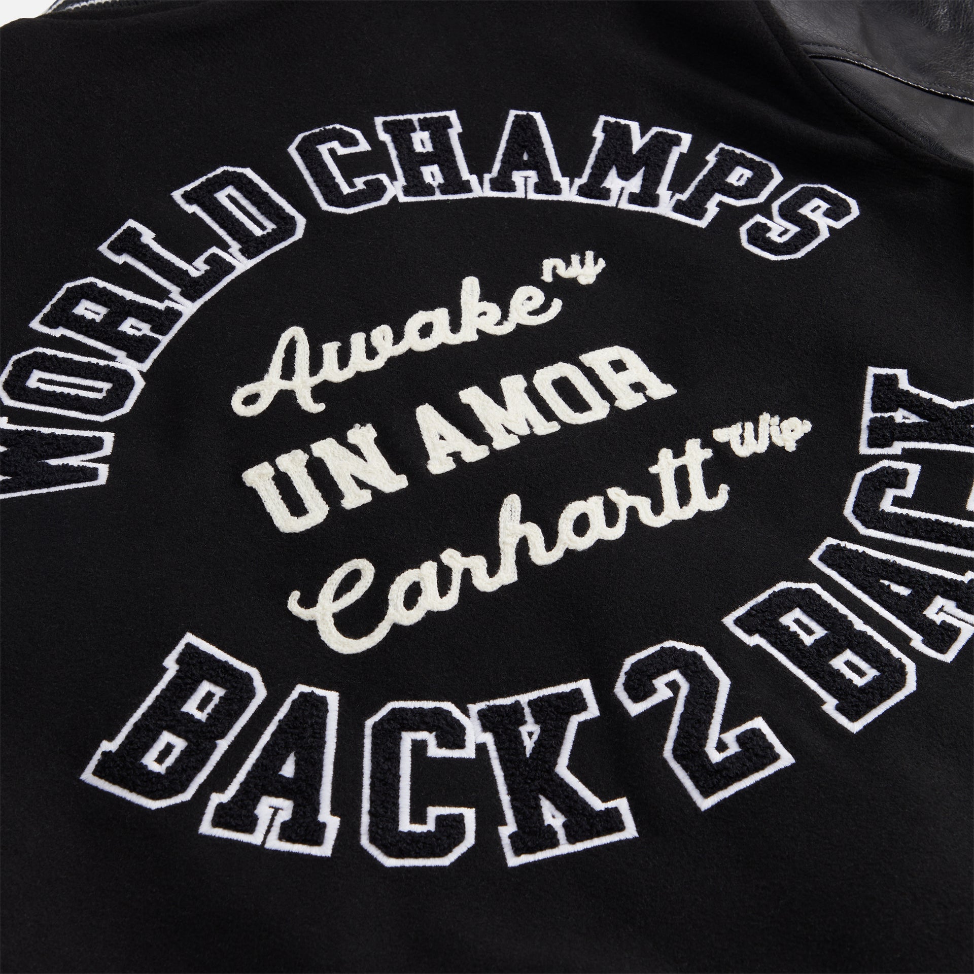 Awake NY x Carhartt WIP Teddy Jacket - Black