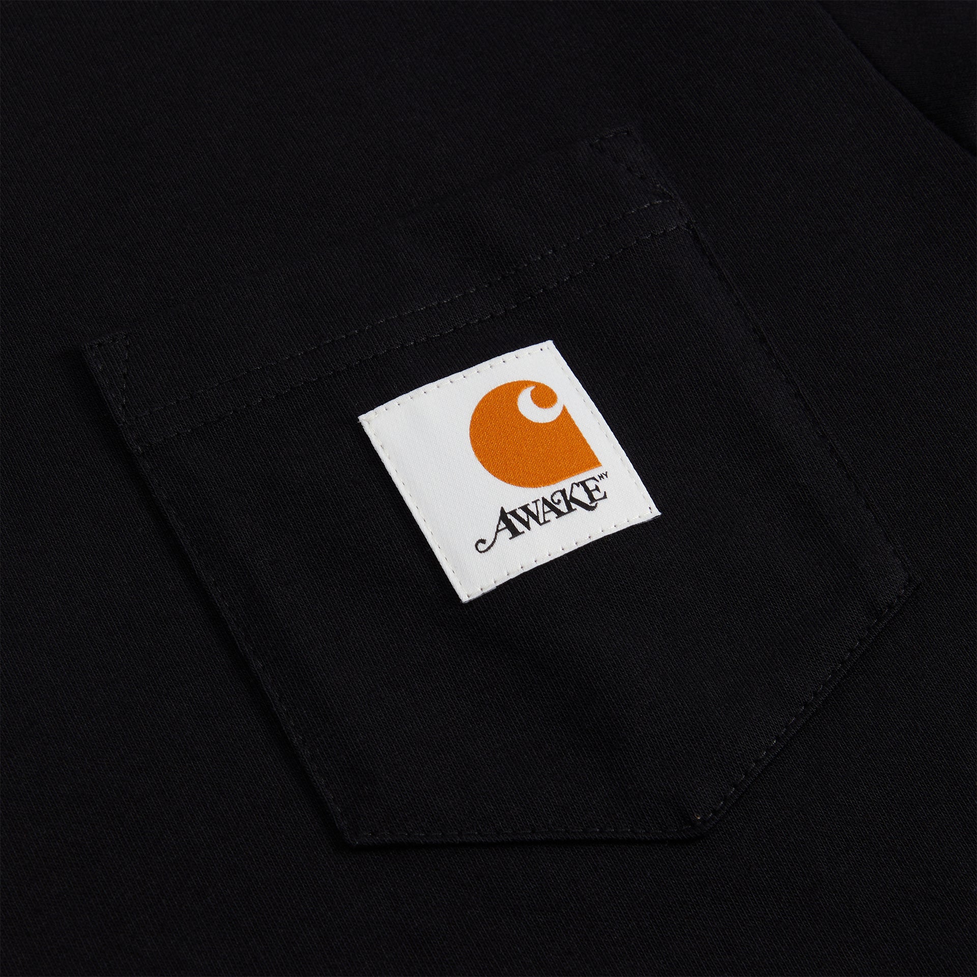 Awake NY x Carhartt WIP Pocket Tee - Black