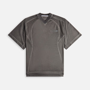 T by Alexander Wang Rib Collar Shirt - Washed Fossil