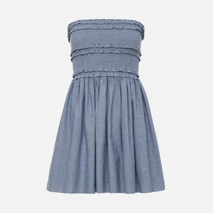 Azeeza Anya Mini Dress - Dark Denim