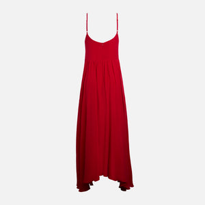 Azeeza Rachel Silk Dress - Cherry