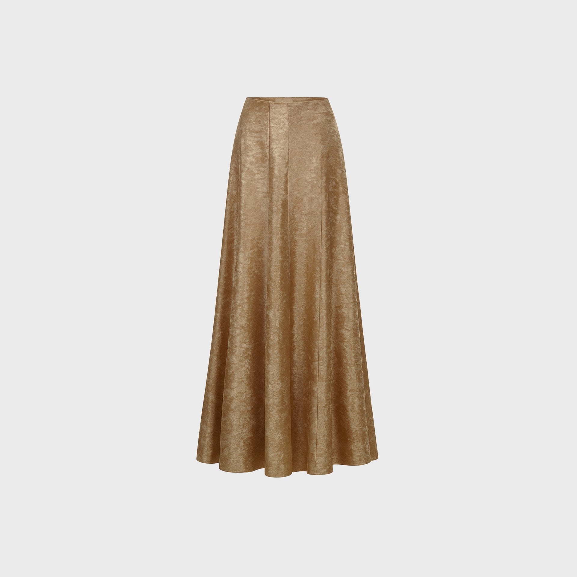 Azeeza Soren Skirt - Lame Gold