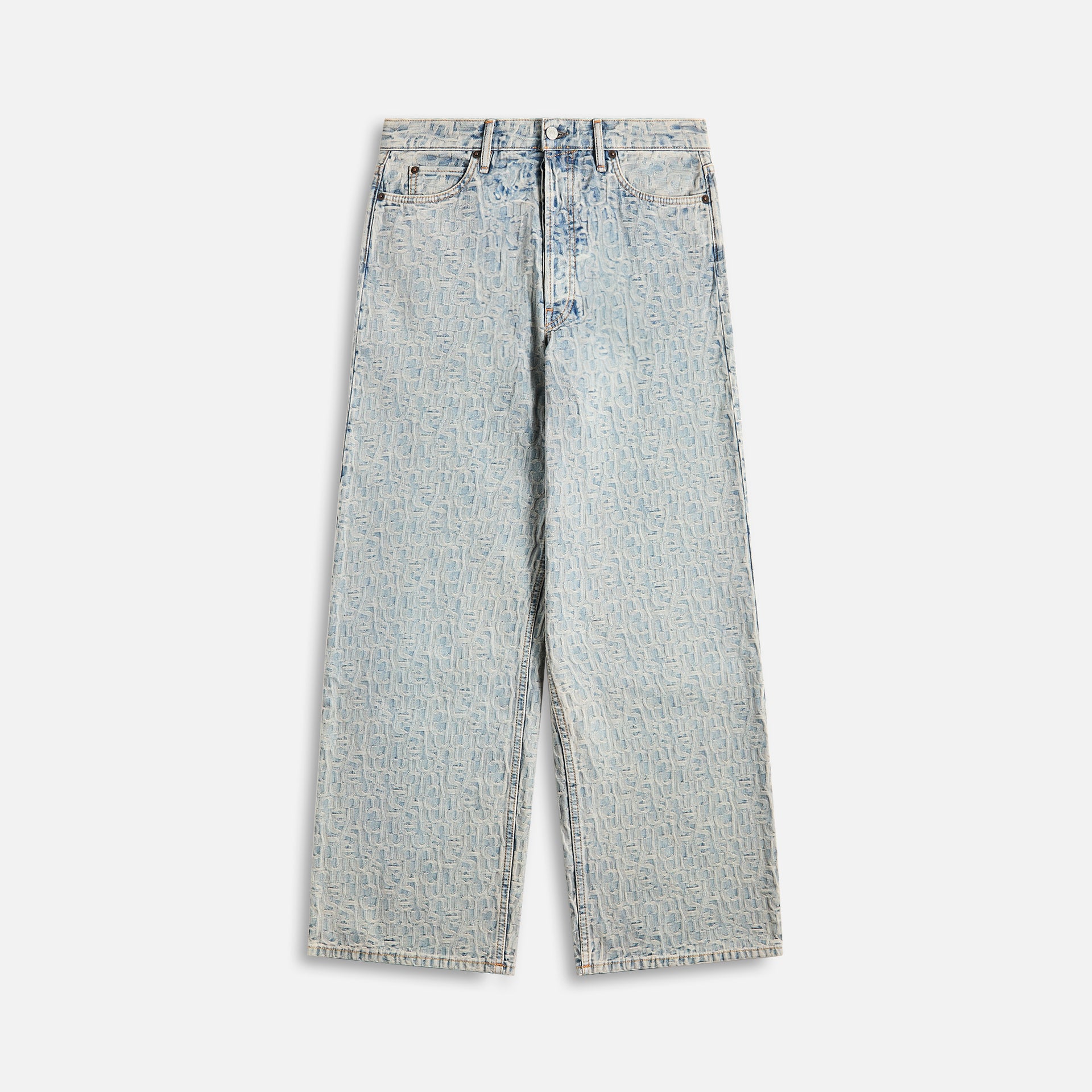 Acne Studios 1981M Fn Monogram Jean - Blue / Beige