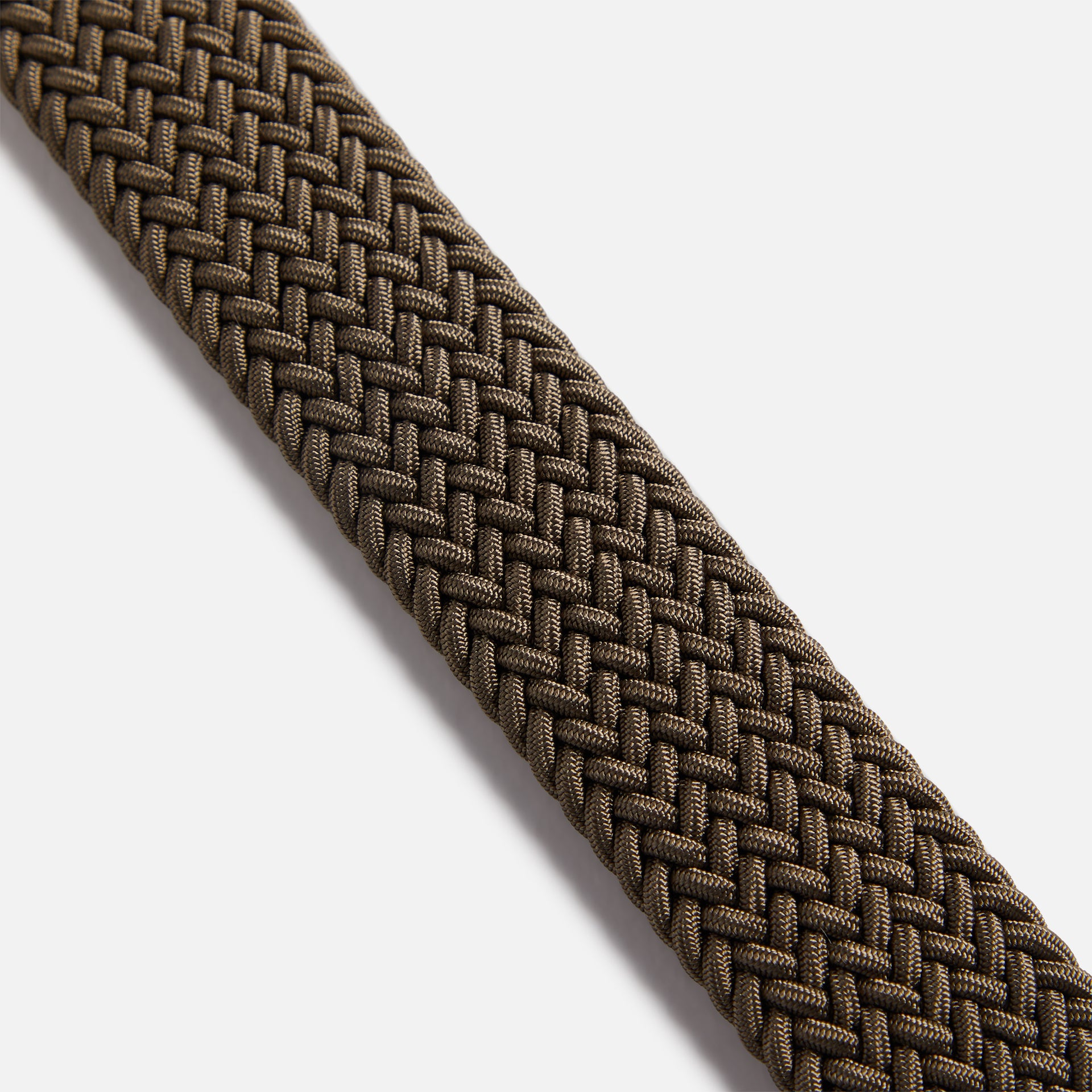 Anderson's Classic Stretch Woven Belt - Khaki