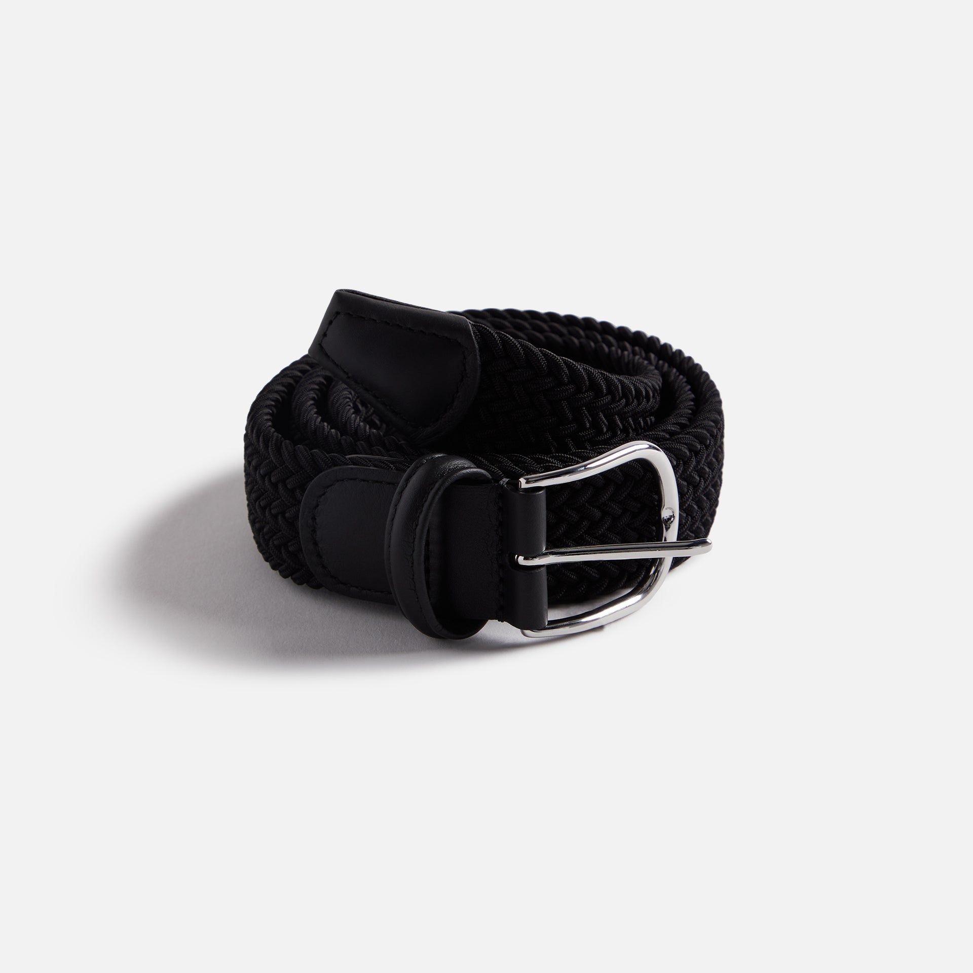 Anderson's Classic Stretch Woven Belt - Black