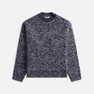 Acne Studios Kwisted As Heart Logo Sweater - Blackbird Blue