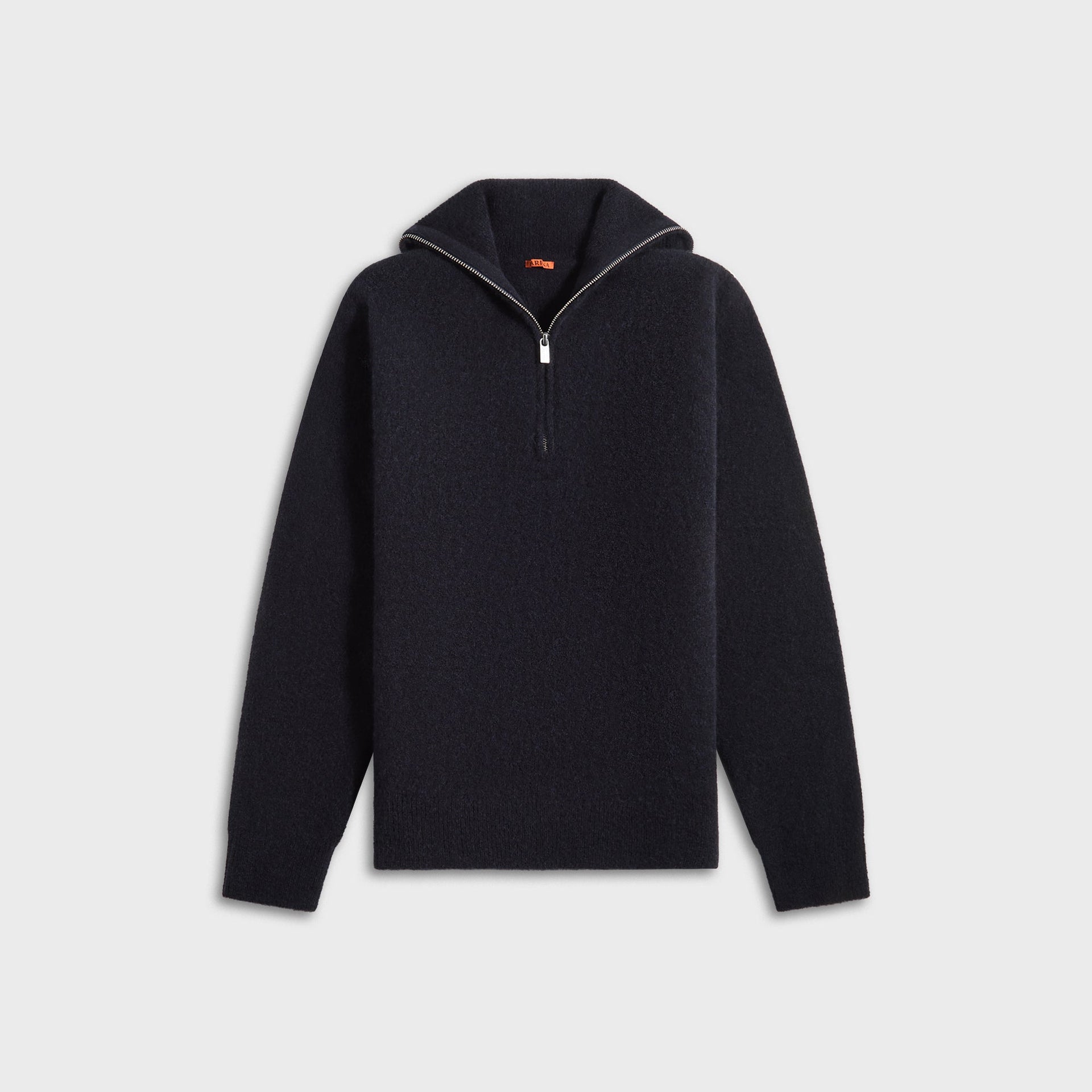 Barena Wool Quarter-Zip Sweater - Navy