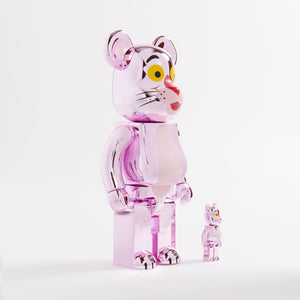 Medicom Toy BE@RBRICK Chrome 400% + 100% - Pink Panther