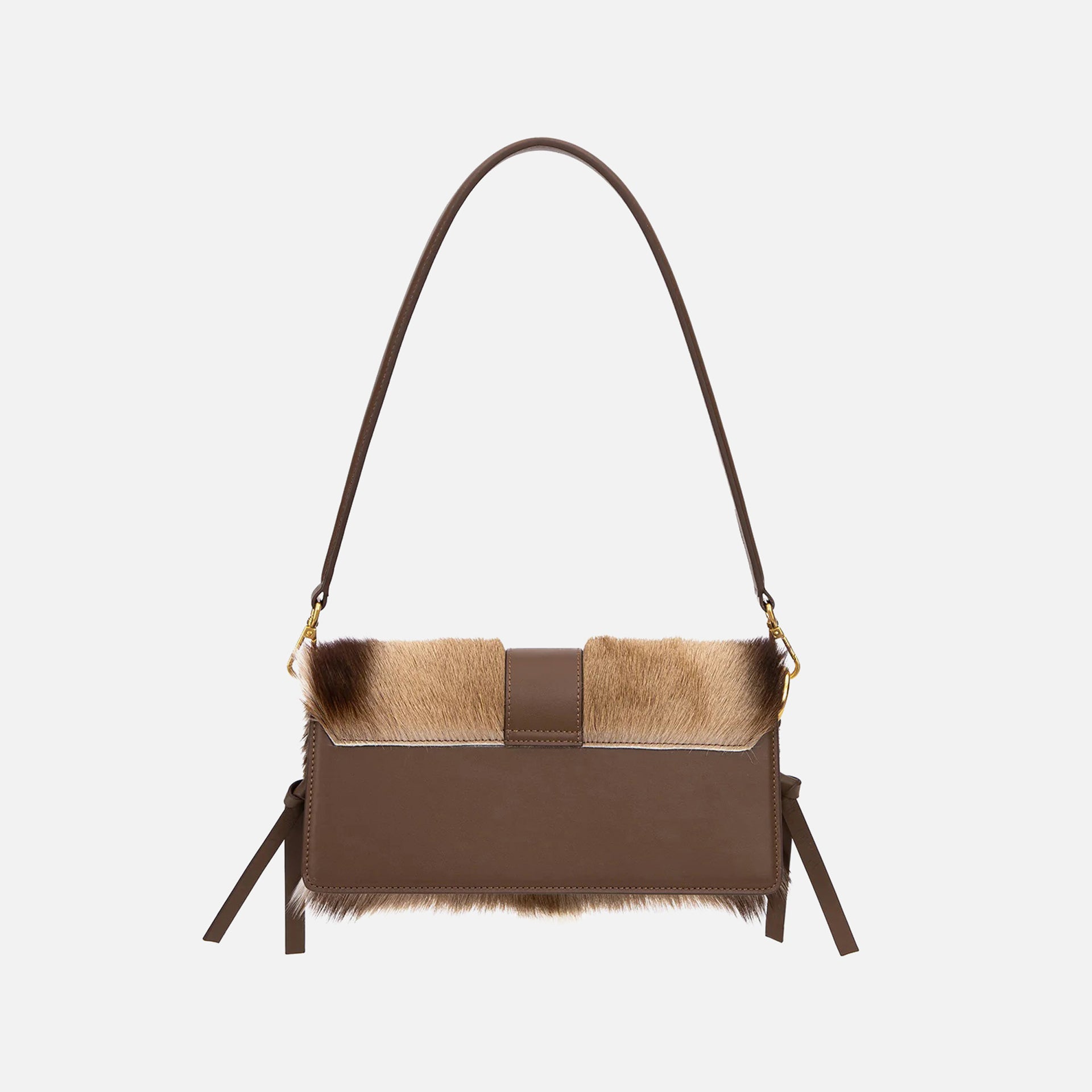 Brandon Blackwood Nia Ponyhair Bag - Brown Multi