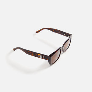 Balenciaga BB Sunglasses - Havana / Brown