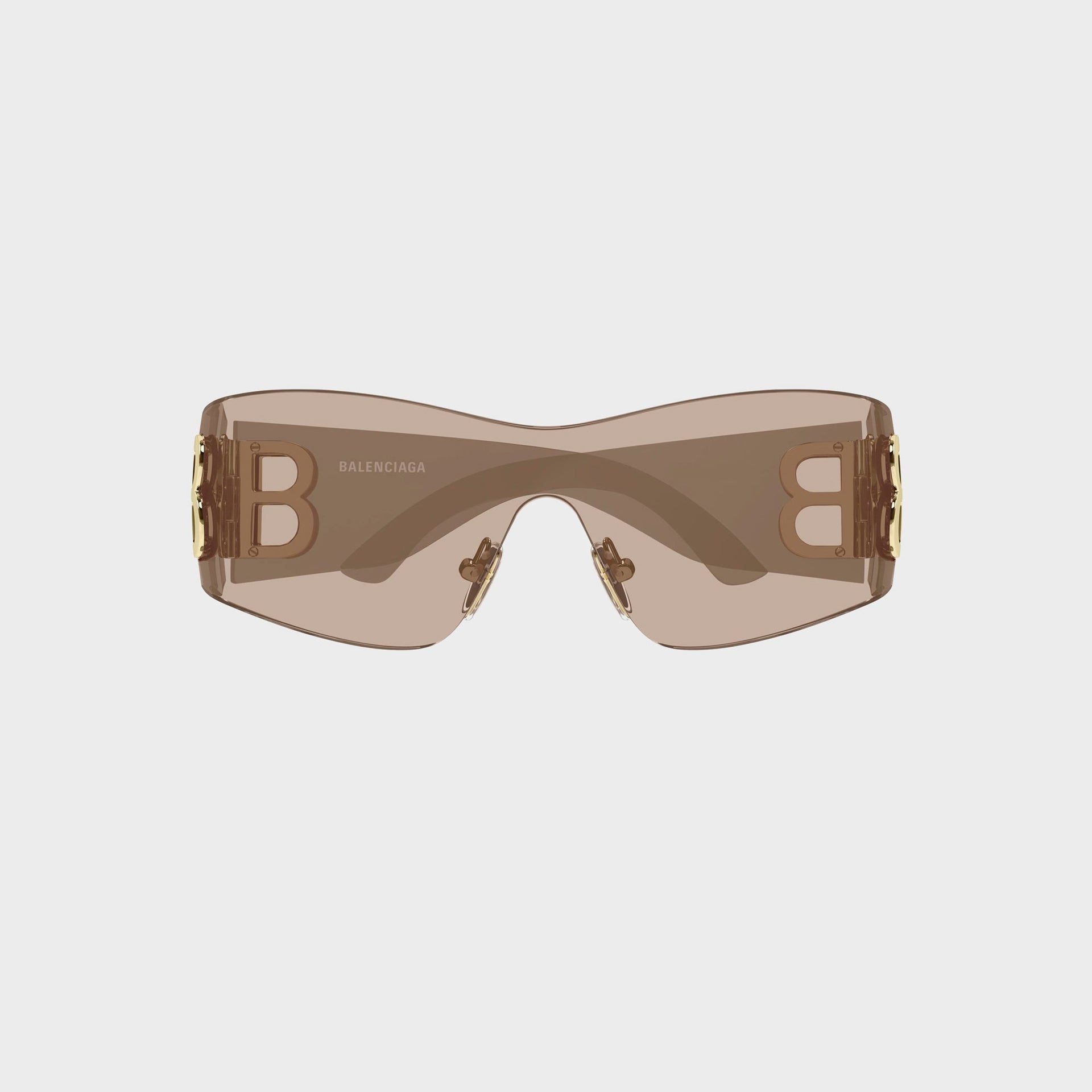 Balenciaga Nylon Sunglasses - Brown