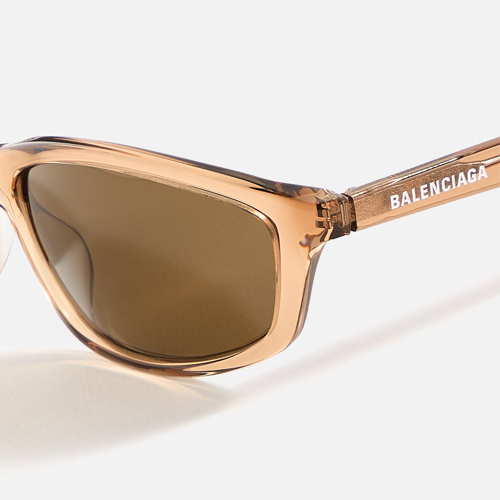 Balenciaga Rectangular Frames - Beige